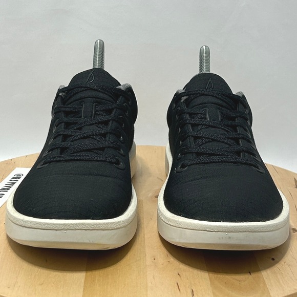 Allbirds Womens Wool Piper Woven Natural Black Low Top Sneaker - Size 9 - Picture 4 of 10